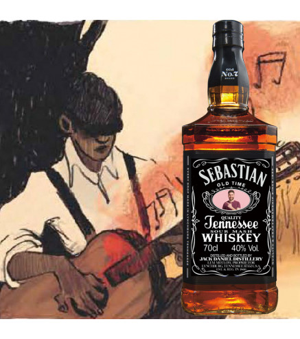 Botella Jack Daniels etiqueta personalizada