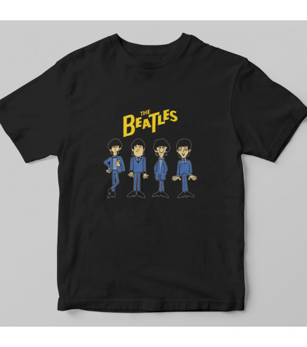 Camiseta Beatles cartoon