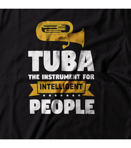 Camiseta TUBA para gente inteligente