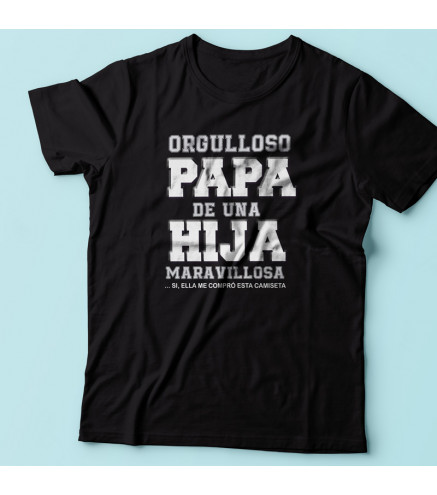 Camiseta Orgulloso papá