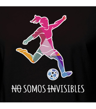 Camiseta NO SOMOS INVISIBLES. futbol
