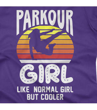 Camiseta Parkour girl